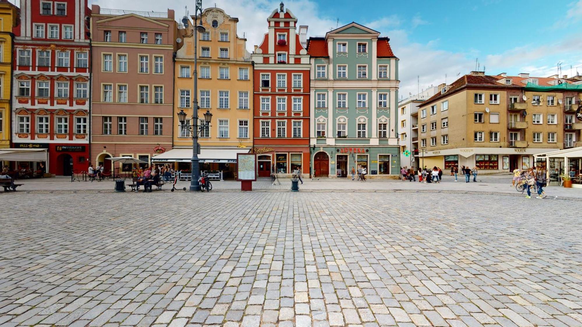 Widok Na Rynek Appartement Wrocław Buitenkant foto