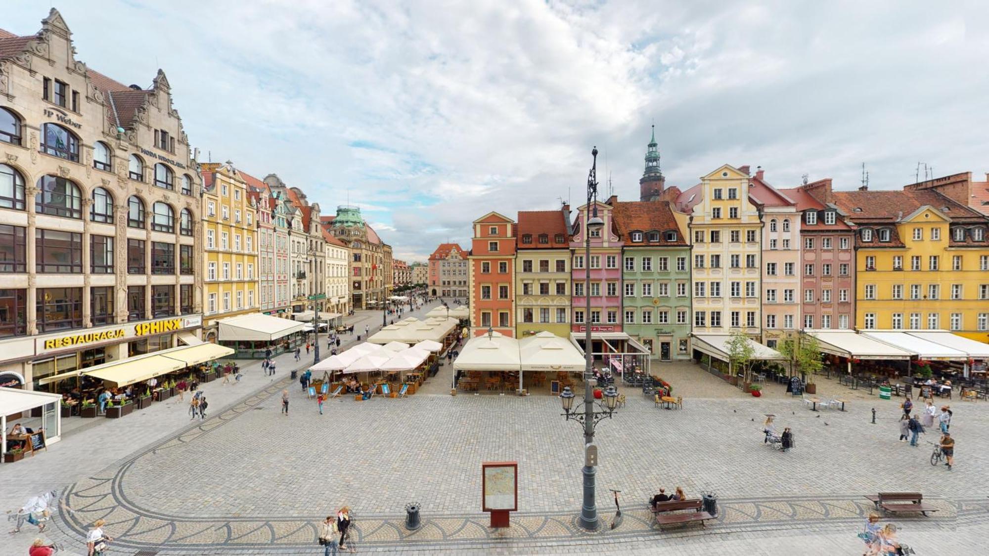 Widok Na Rynek Appartement Wrocław Buitenkant foto